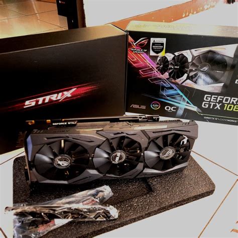 Jual Asus Rog Strix Triple Fan Gtx 1080 Ti Ex Astrindo Kota Banjarbaru Syifa Project Tokopedia