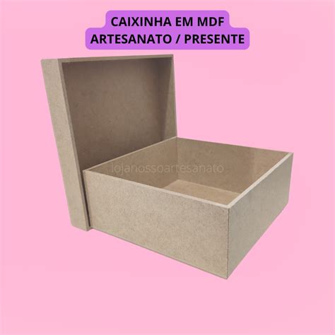 Caixa Caixinha em MDF para Artesanato Presente Decoração Lembrancinha