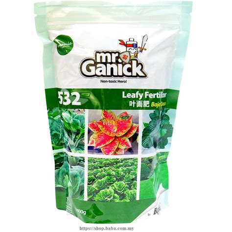 Baba Mr Ganick G Organic Leafy Fertilizer Sf