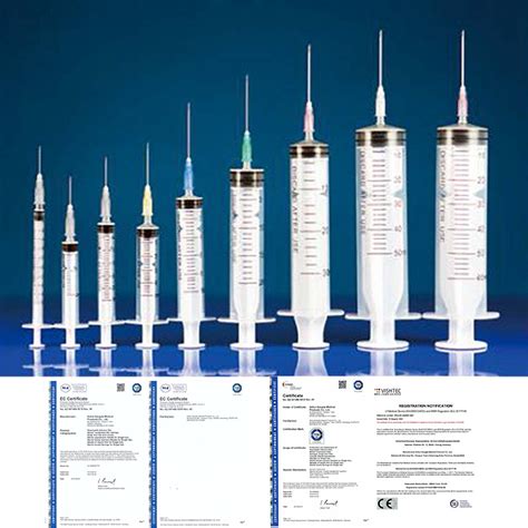 Medical Disposable Syringe Ml Ml Ml Disposable Insulin Syringe Pe