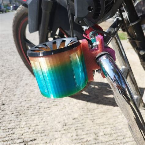 Файл STL Подстаканник для мотоцикла・3D-печатная модель для загрузки・Cults