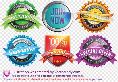 Glossy Labels Badges Png PNGWing