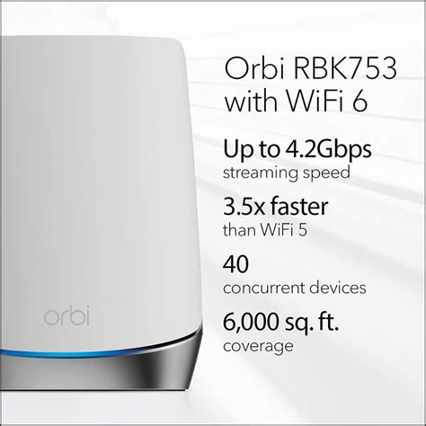 Netgear Orbi Rbk753 100eus Tri Band Router At Best Price