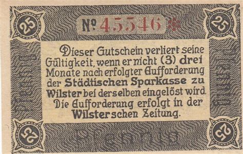 Deutschland Deutsches Reich Pfennig Ab Notgeld Notgeldschein