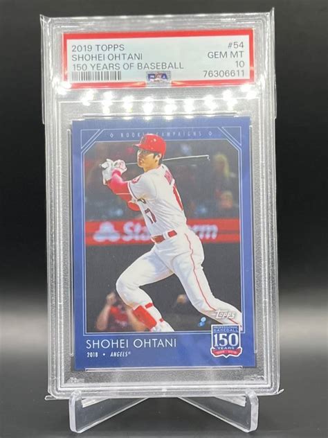 Yahoo オークション PSA10 2019 Topps 150 Years of Baseball 54 Sh