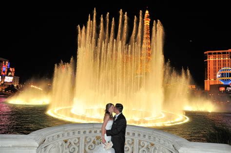 Bellagio Fountains Wedding