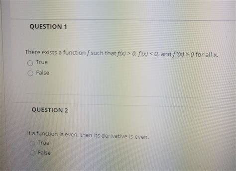 Solved Question There Exists A Function F Such That F X Chegg