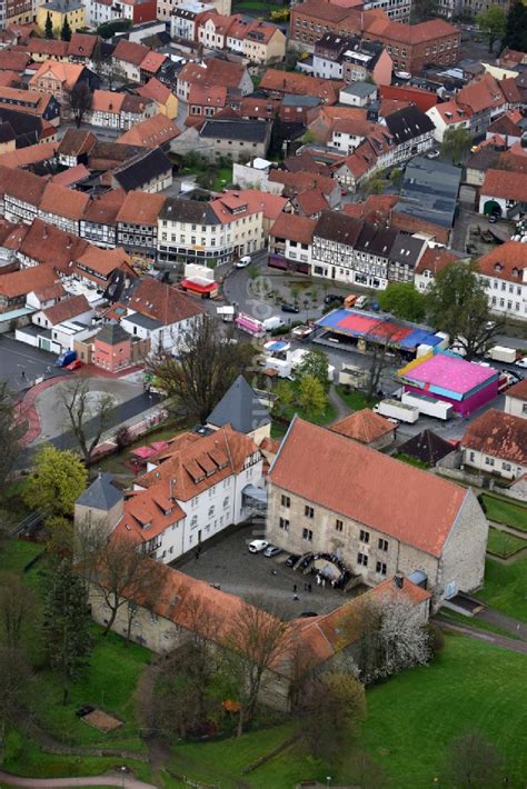 Sch Ningen Von Oben Geb Udekomplex Im Schlo Park Von Schlo