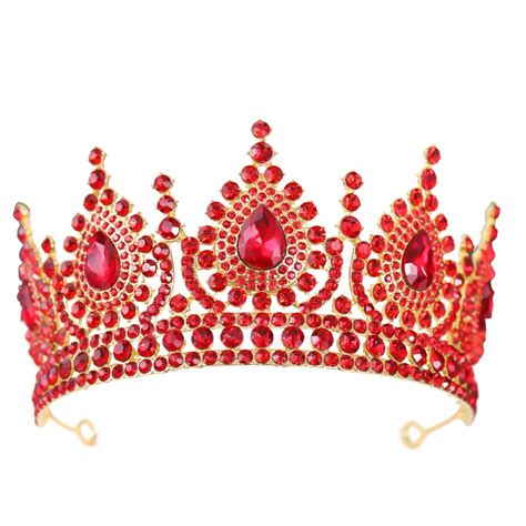 Beauty Queen Crown On White Background