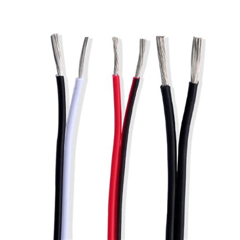 8AWG 14AWG 16AWG 18AWG Flat Wire UL2468 300V 2X18AWG Speaker Cable PVC