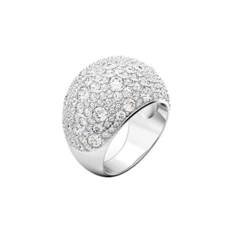 Swarovski Luna Zilverkleurige Ring