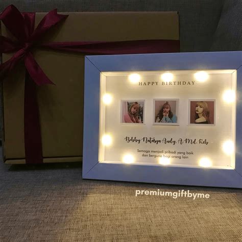 Jual Foto Frame D R X R X Led Kado Ultah Hadiah Pernikahan