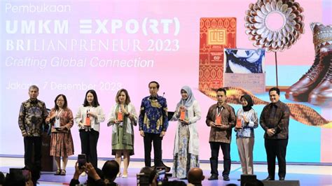 Bri Targetkan Nilai Kontrak Umkm Expo Rt Brilianpreneur Capai Usd