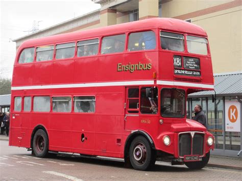 Ensignbus Heritage Running Day 2018 Route X81 London Trans Flickr