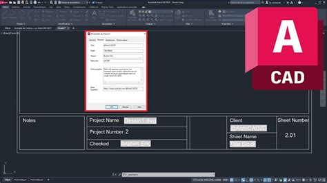 Comment Créer Un BLOC Cartouche sur AutoCAD YouTube