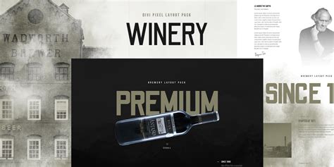 Winery FREE Divi Pixel Layout Pack