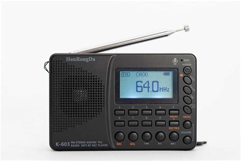 HRD-K603 Rozbudowane radio dla