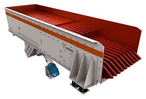 Alimentador peneiramento prévio VF series Metso Automation