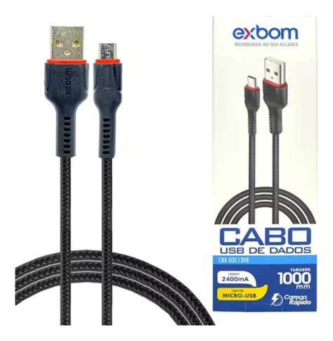 Cabo Carregador Turbo Mini Usb V Android Refor Ado A Mercadolivre