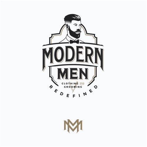 Manly Retro Modern Logo For Modern Men A Subscription Box For The