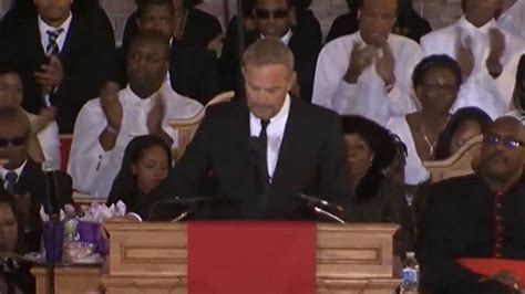 Whitney Houston Funeral Kevin Costners Heartfelt Eulogy