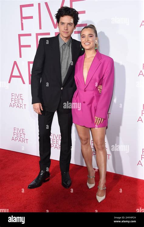 Cole Sprouse And Haley Lu Richardson Attending The Premiere Of Five