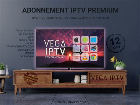 Abonnement Iptv Premium Mois Vegaiptv