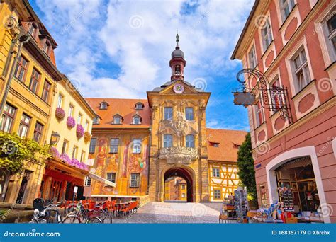 Bamberg. Old Town of Bamberg Historic Street and Architecture View ...