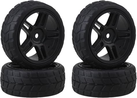 Amazon ShareGoo 12mm Hub Wheel Rims Rubber Tires Compatible With