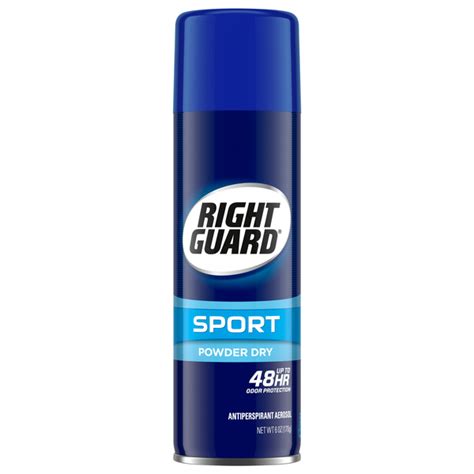 Save On Right Guard Sport Powder Dry Antiperspirant Aerosol Spray Order Online Delivery Stop