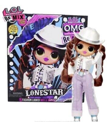 Lol Surprise Remix Omg Fashion Doll Lonestar Music Set Ebay