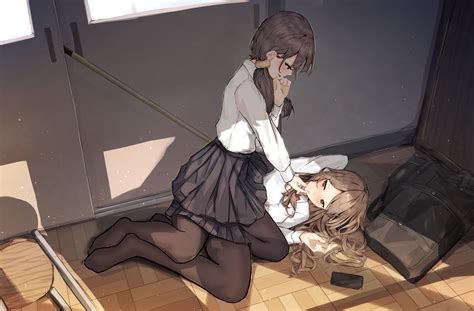 Benevole Pantyhose Seifuku Yuri 1144440 Yande Re