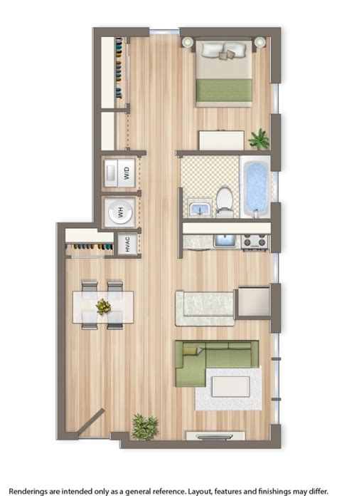 Floor Plans of Fairway Park in Washington, DC