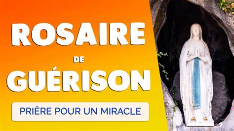 ROSAIRE GUÉRISON et MIRACLE 4 Puissants Chapelets pour un MIRACLE