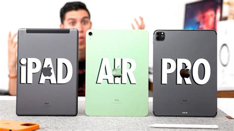 Ipad Air Vs Ipad Vs Ipad Pro Which Ipad Should You Buy In 2020 Youtube