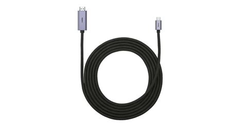 Baseus Usb C Hdmi K Bel K Hz M Fekete Pepita Hu