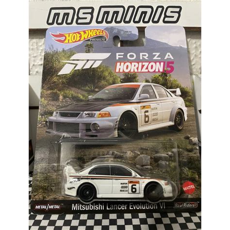 Hot Wheels Premium Forza Horizon Mitsubishi Lancer Evolution Iv Shopee Brasil