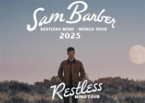 Sam Barber Restless Mind Tour Tickets Friday April Prekindle