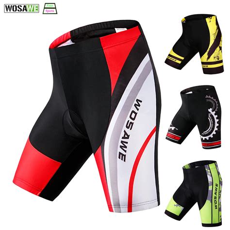 Aliexpress Buy WOSAWE 5D Padded Cycling Shorts Breathable