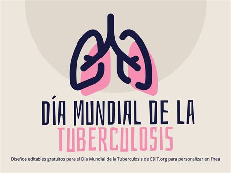 Pósters Del Día Mundial De La Tuberculosis