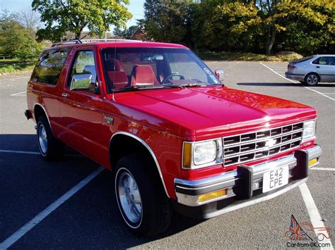 1988 Chevy S10 Blazer 4X4 For Sale - Draw-level