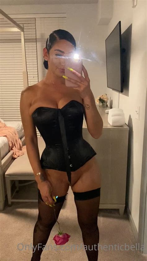 Authenticbella Nude Corset Selfie Onlyfans Video Leaked Celeb Jihad