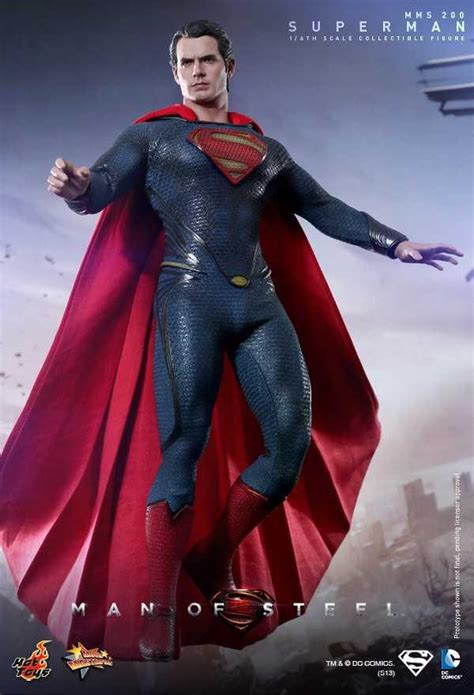 全新Hottoys MMS200 Man Of Steel Superman Hot toys MMS 200 超人鋼鐵英雄 dc 正義聯盟 justice League 興趣及遊戲 玩具