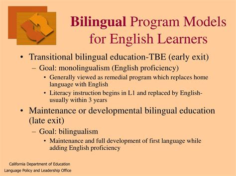 PPT - Enhancing Learning: Two-Way Bilingual Immersion in California