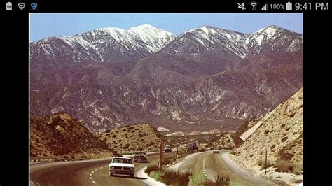 Heres Another Pic In The Cajon Pass 1963 The North And South Were Just