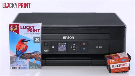Обзор бюджетного МФУ Epson XP 342 с картриджами - YouTube