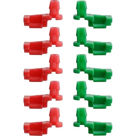 Amazon Rexka 15sets Door Lock Rod Clips Ledt Right 5 32 Rod For