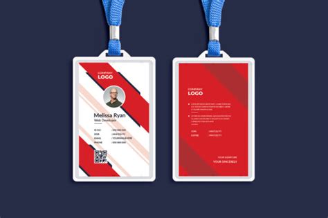 Professional Id Card Template Design Graphic By Pixelpick · Creative