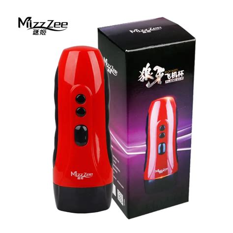 Mizzzee Male Electric Masturbator Girls Realistic Vagina Artificial