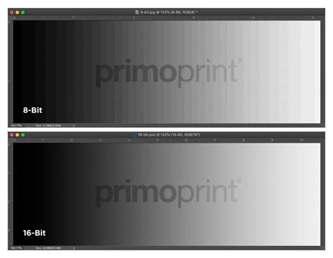 The Difference Between 8 Bit And 16 Bit Images Primoprint Blog